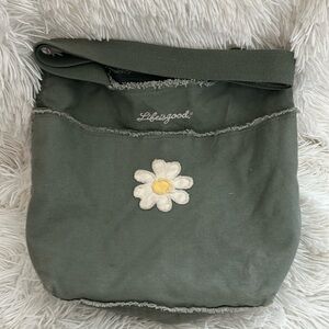 Life Is Good green cotton tote